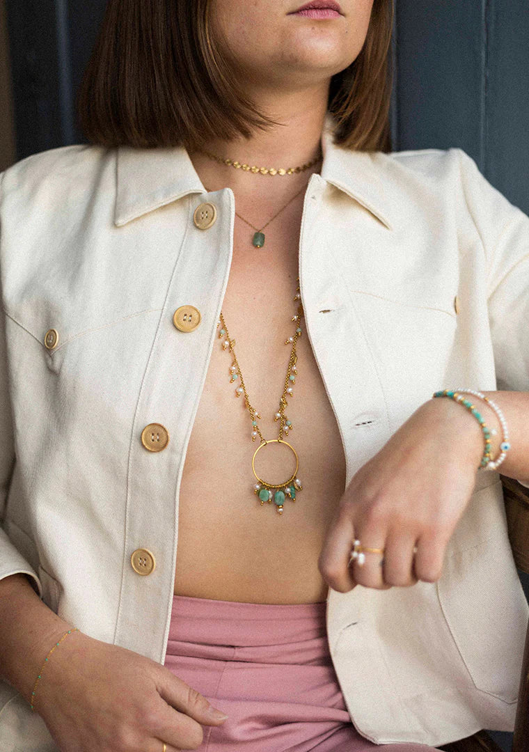 Collier Tina - Aventurine