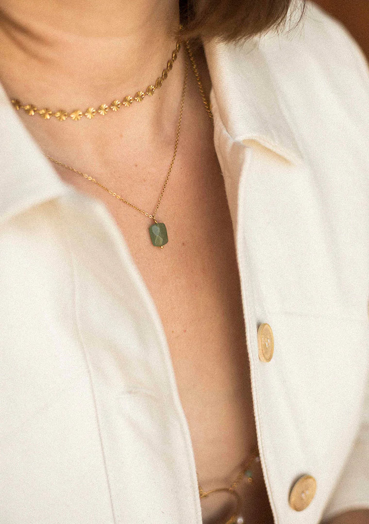 Collier Tina - Aventurine