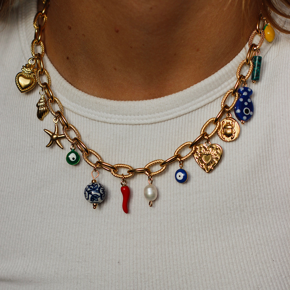 Charm Médaille Scarabée