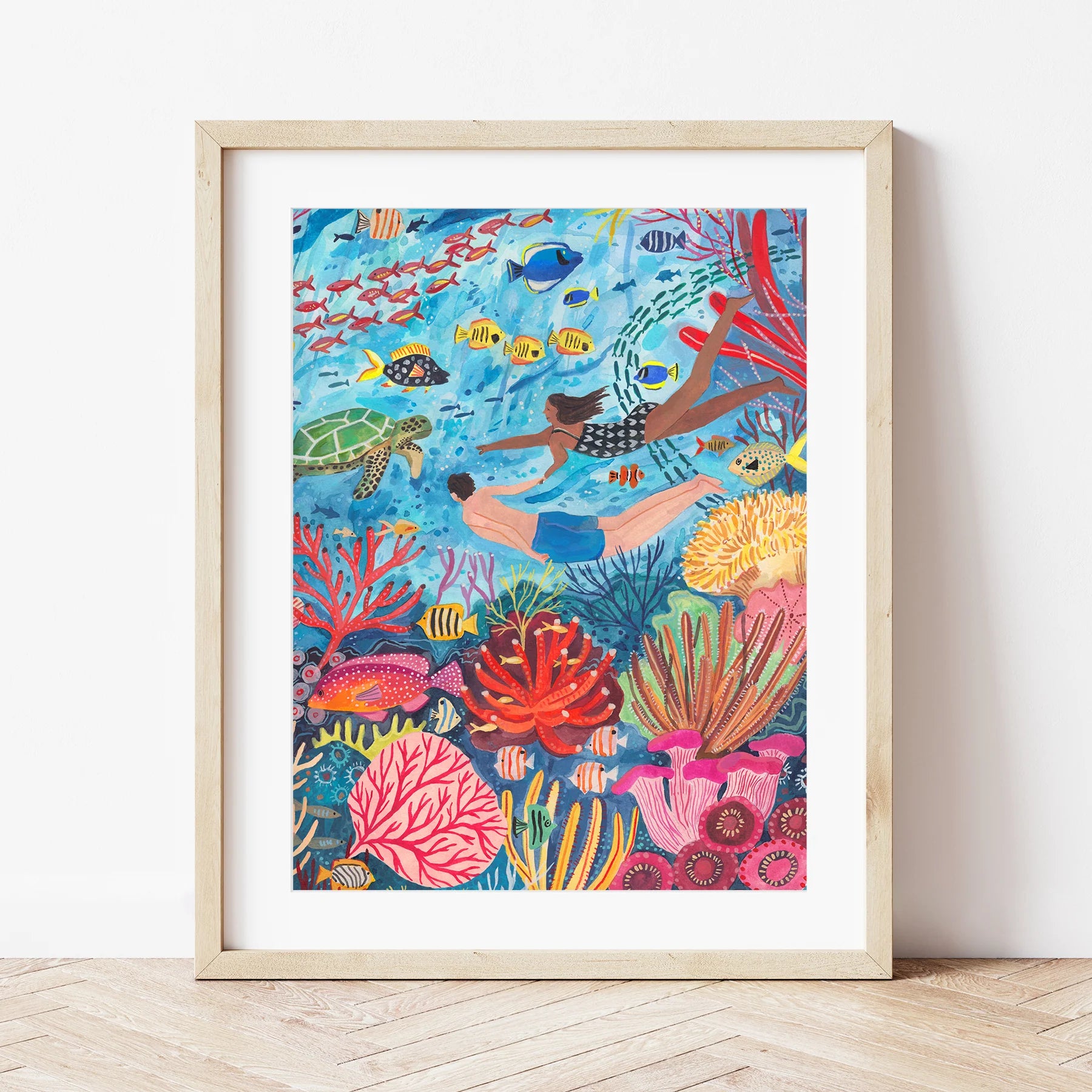 Kit peinture au numéro - Coral