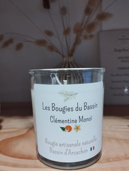 Bougie Clémentine-Monoï