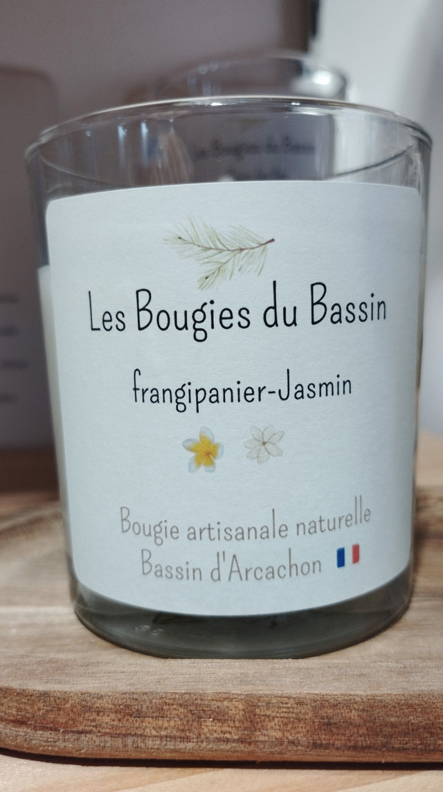 Bougie Frangipanier-Jasmin