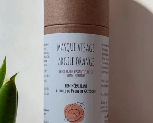 Masque solide à l’argile orange 35g