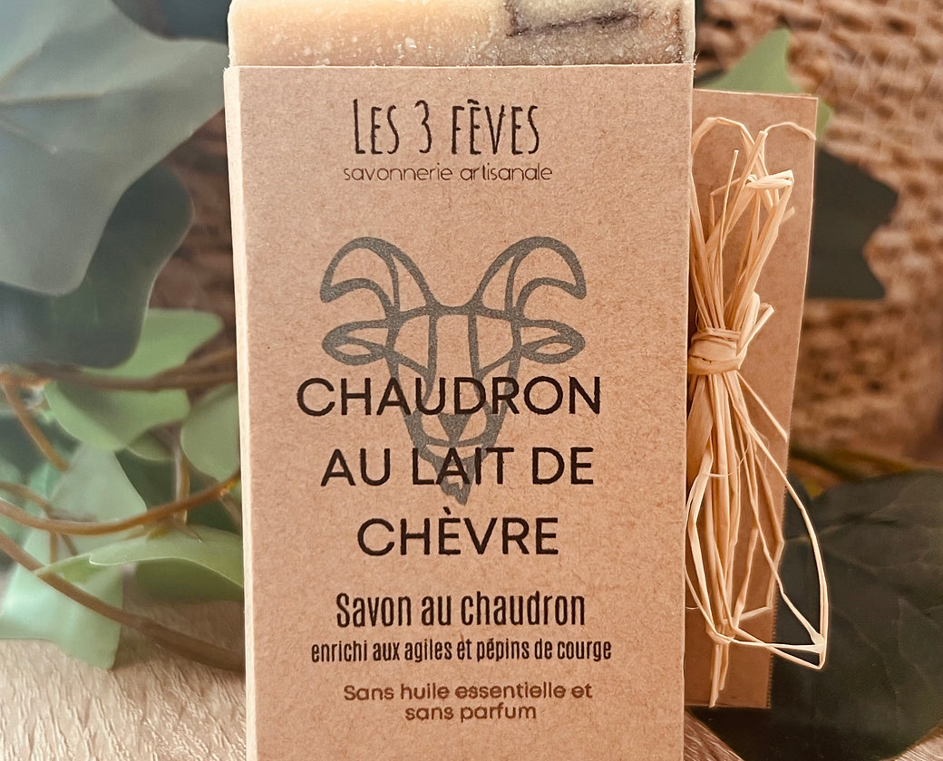 Savon Chaudron au lait de chèvre 100g