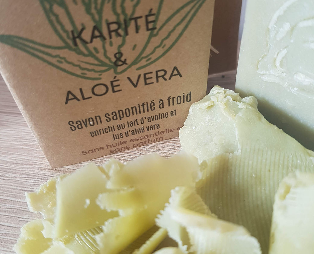 Savon Karité & aloe vera 100g