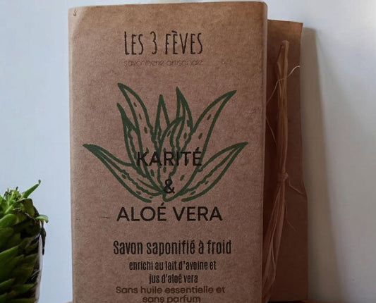 Savon Karité & aloe vera 100g