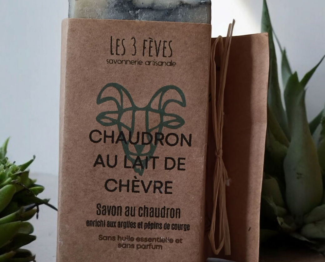 Savon Chaudron au lait de chèvre 100g