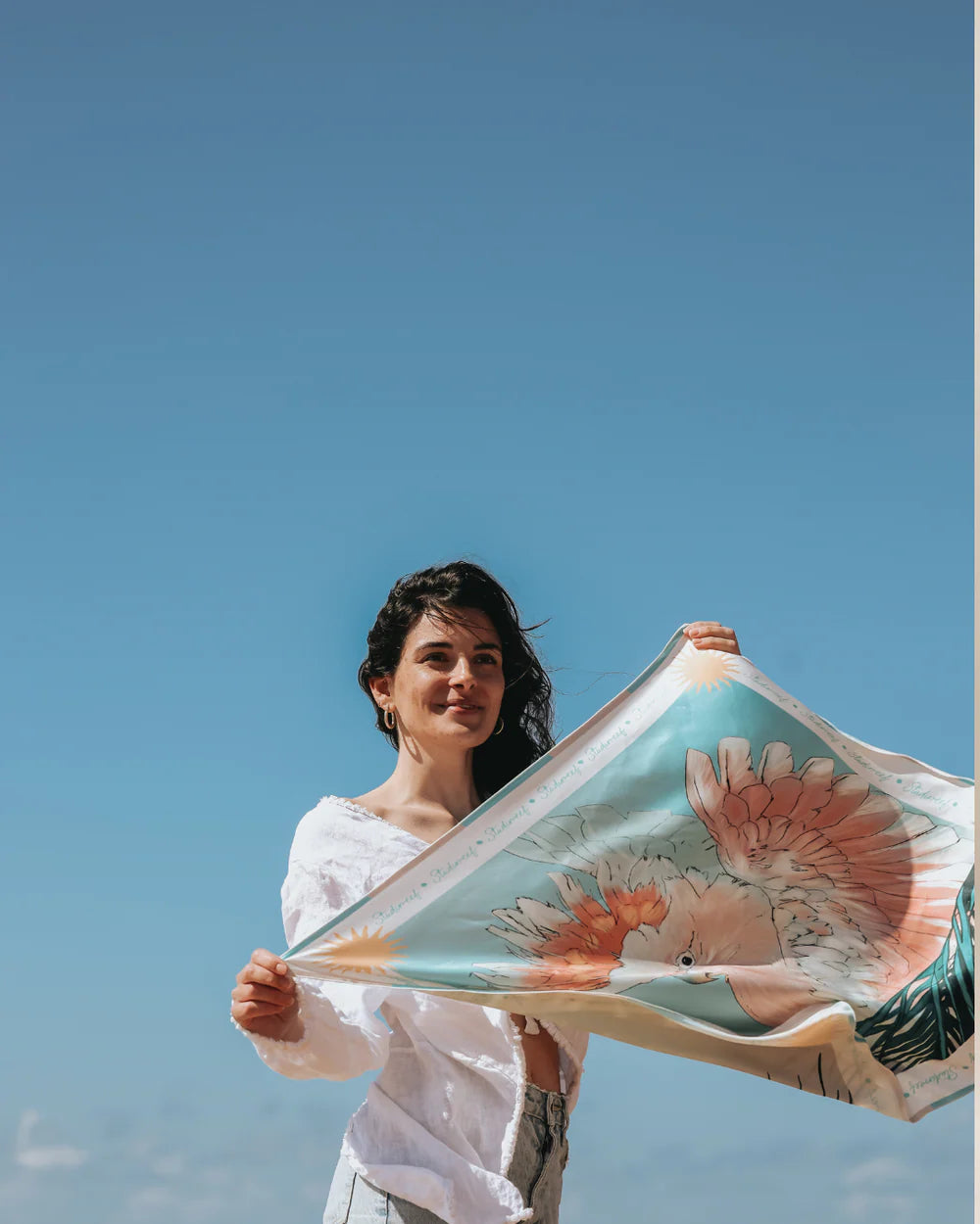 Foulard Cacatoès Serenity Summer