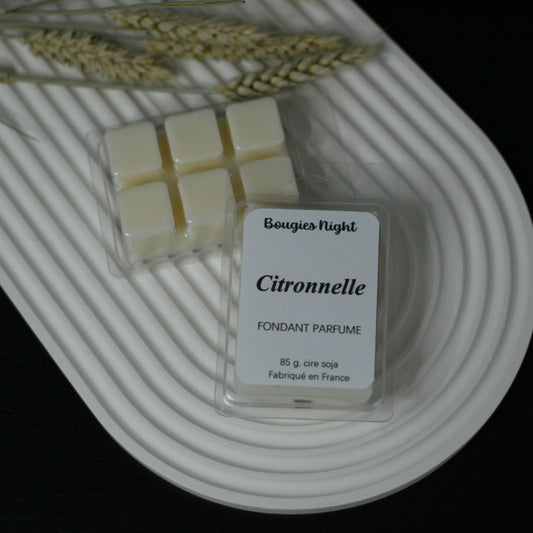 Fondant parfumé citronnelle