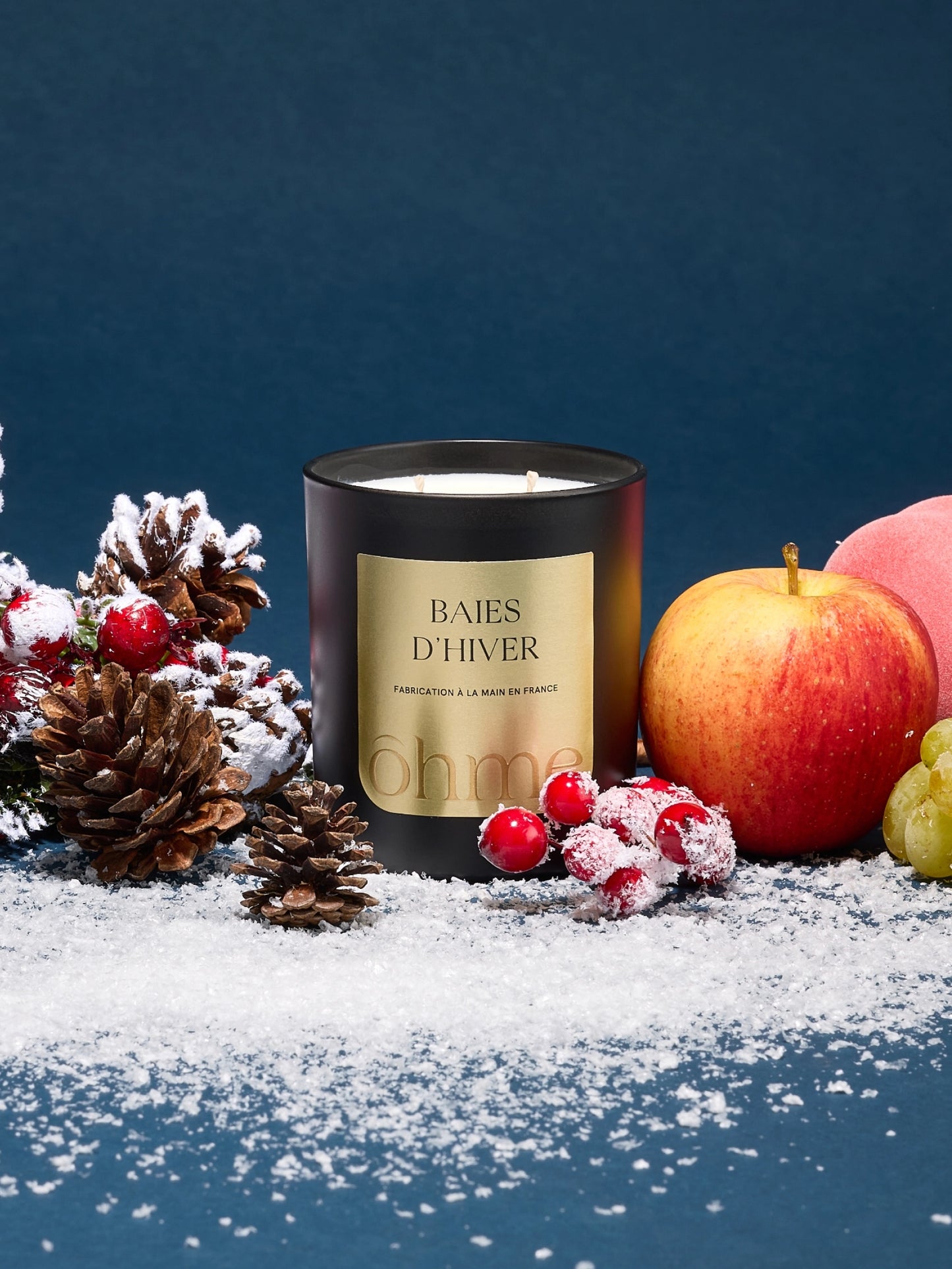 Bougie parfumée 55h Baies d'hiver