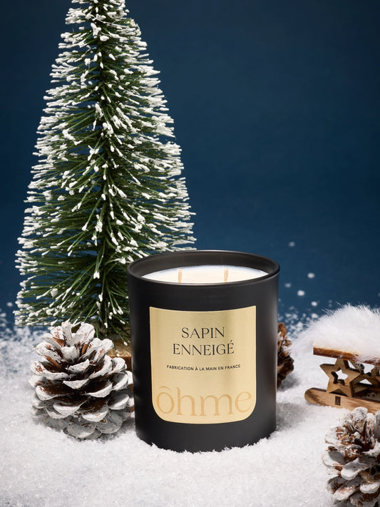 Bougie parfumée 55h Sapin Enneigé