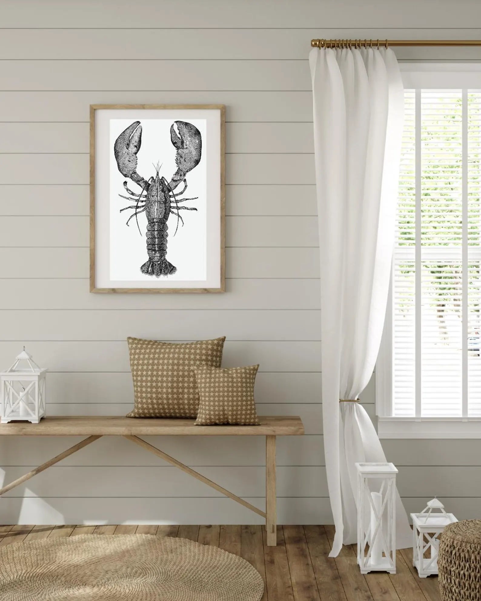 Affiche « Prestance et Élegance du Homard »