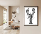Affiche « Prestance et Élegance du Homard »