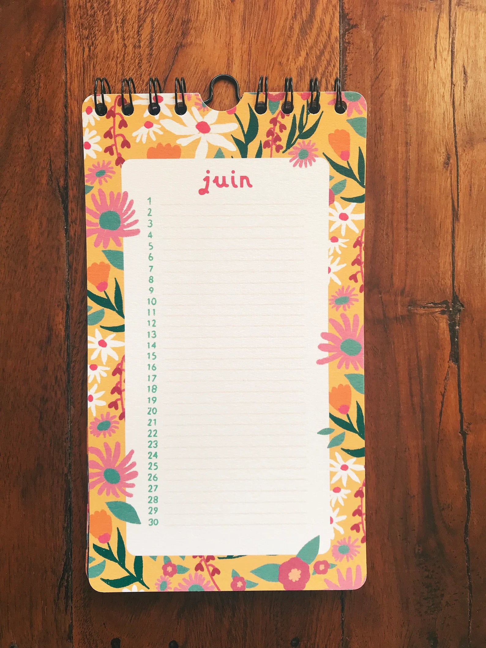 Calendrier des anniversaires