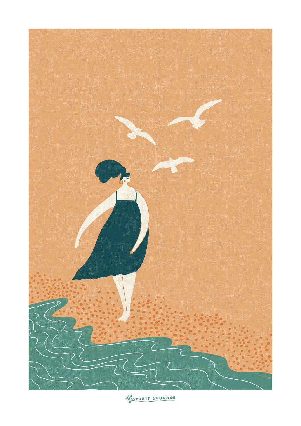 Poster The Sea A4