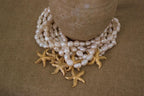 Collier étoile nacre