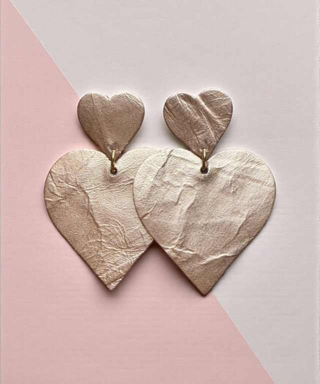 Boucles Amour Rose Mordoré