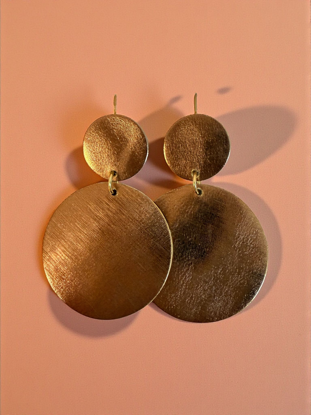 Boucles Alma Cuivre