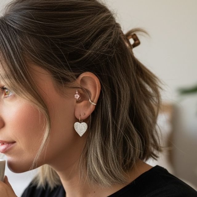 Boucles Amourette Gold