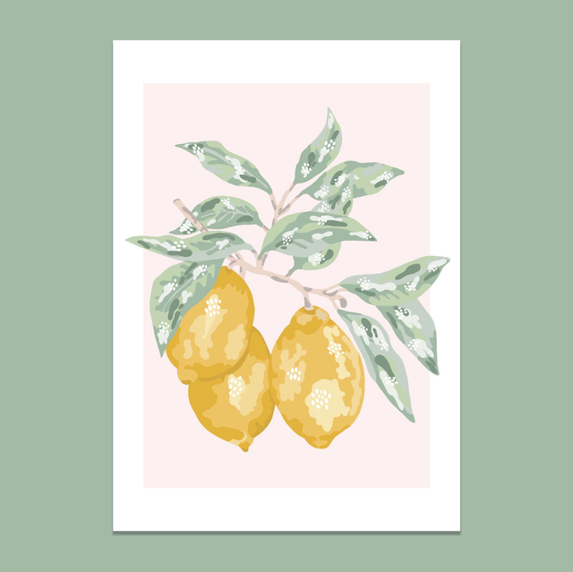 Affiche Les citrons