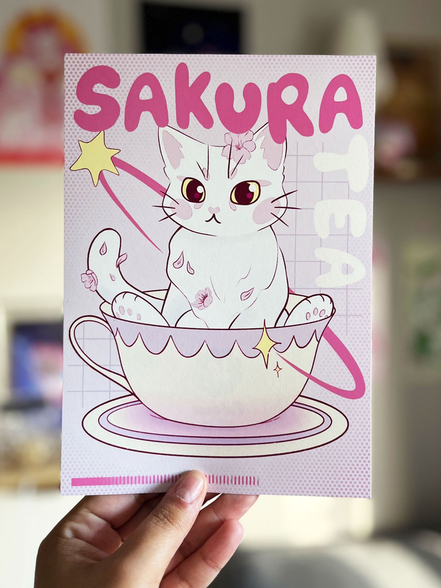 Affiche Sakura Tea