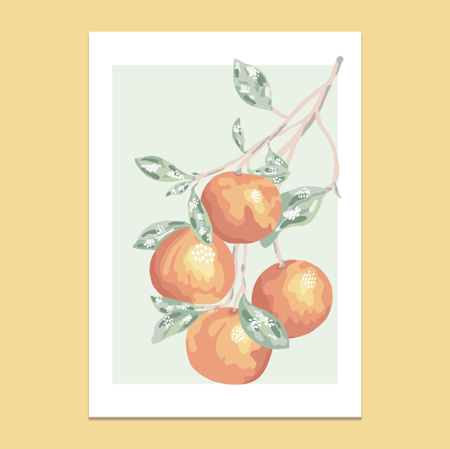 Affiche Les oranges
