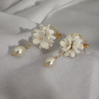 Boucles d’oreilles Jasmin – Perles de culture
