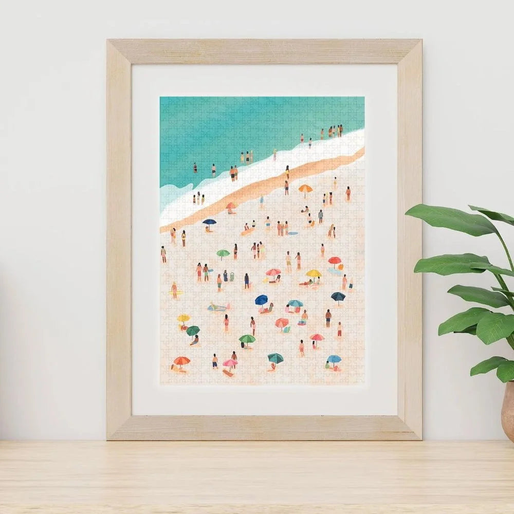 PUZZLE 1000 PIÈCES 68 X 48 CM - BEACH LIFE