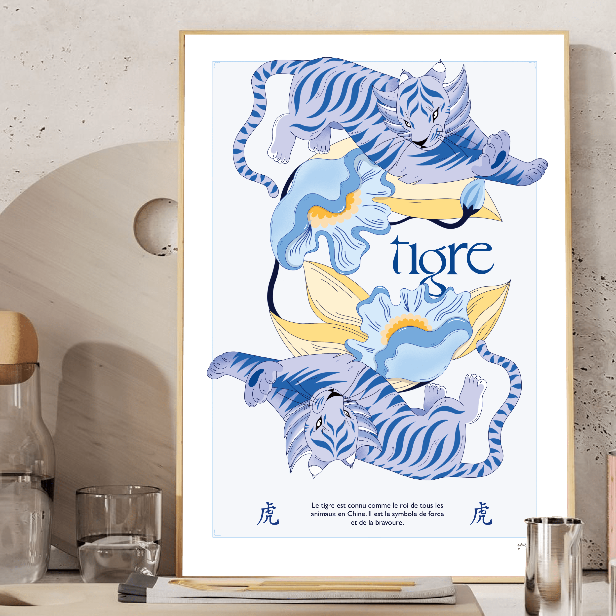 Affiche Tigre