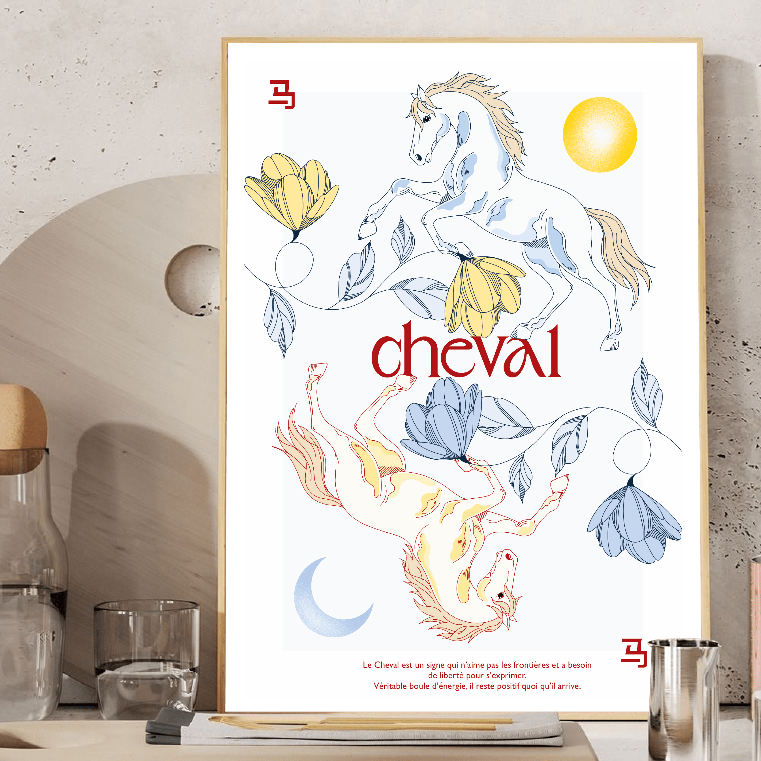 Affiche Cheval