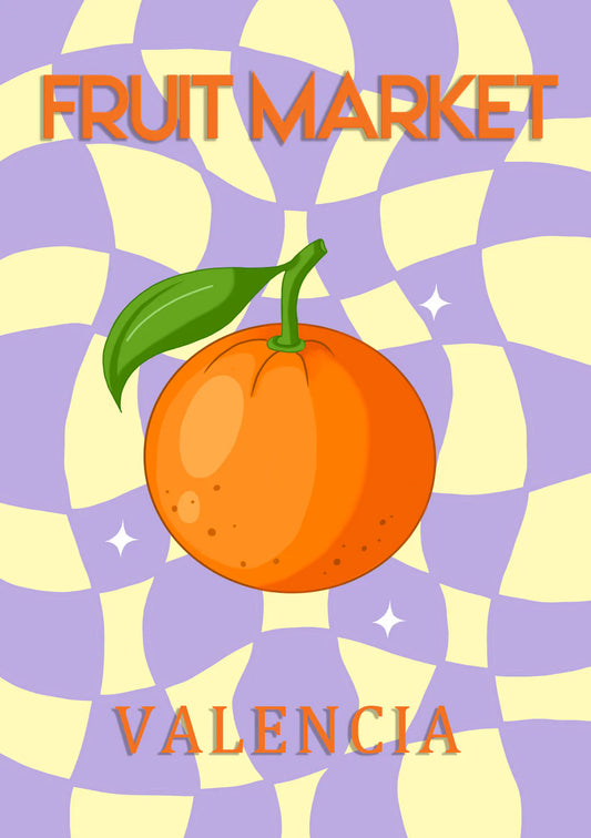 Affiche Fruit Market