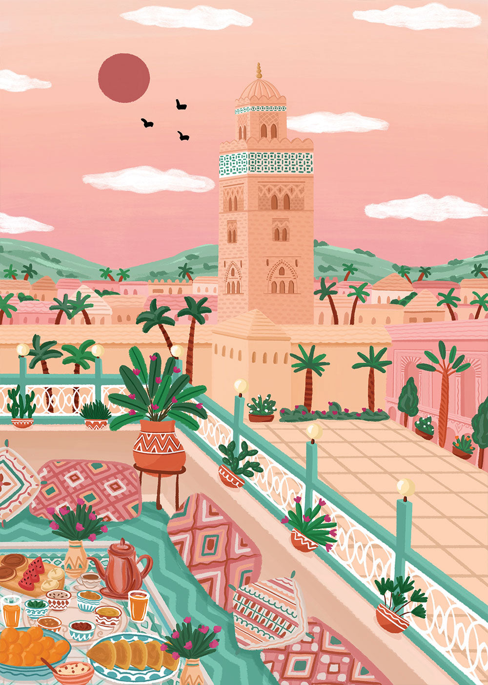 Puzzle Mosquée Koutoubia, Maroc