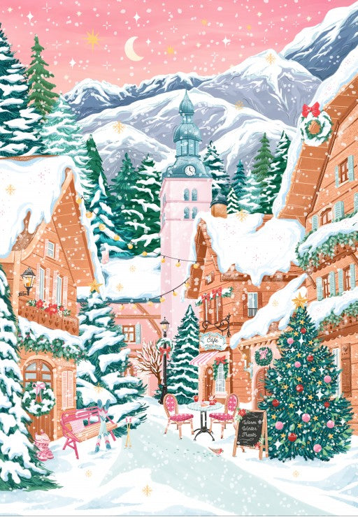 Puzzle Megève, Alpes Françaises