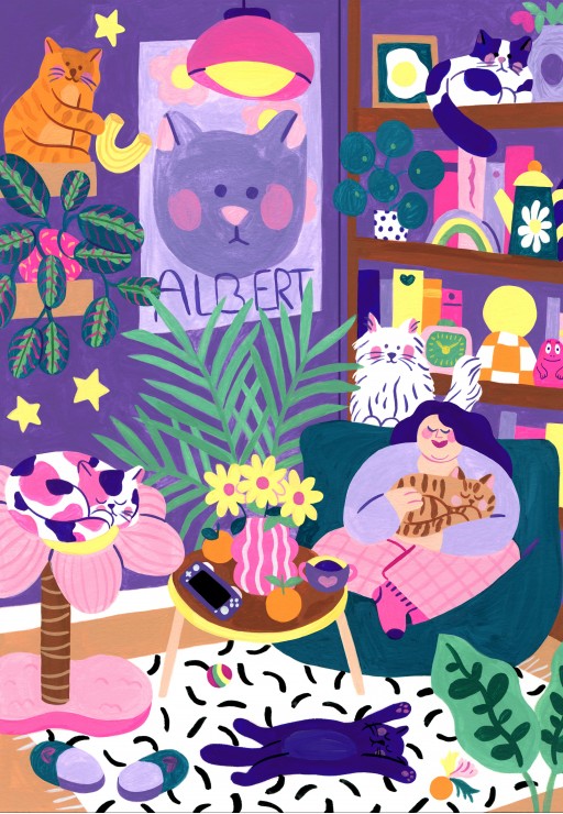 Puzzle Amoureux des Chats