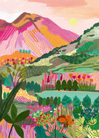 Puzzle Montagne Arc-en-ciel