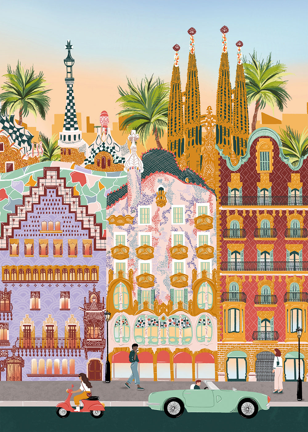 Puzzle Barcelone