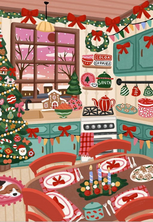Puzzle La Cuisine de Noël