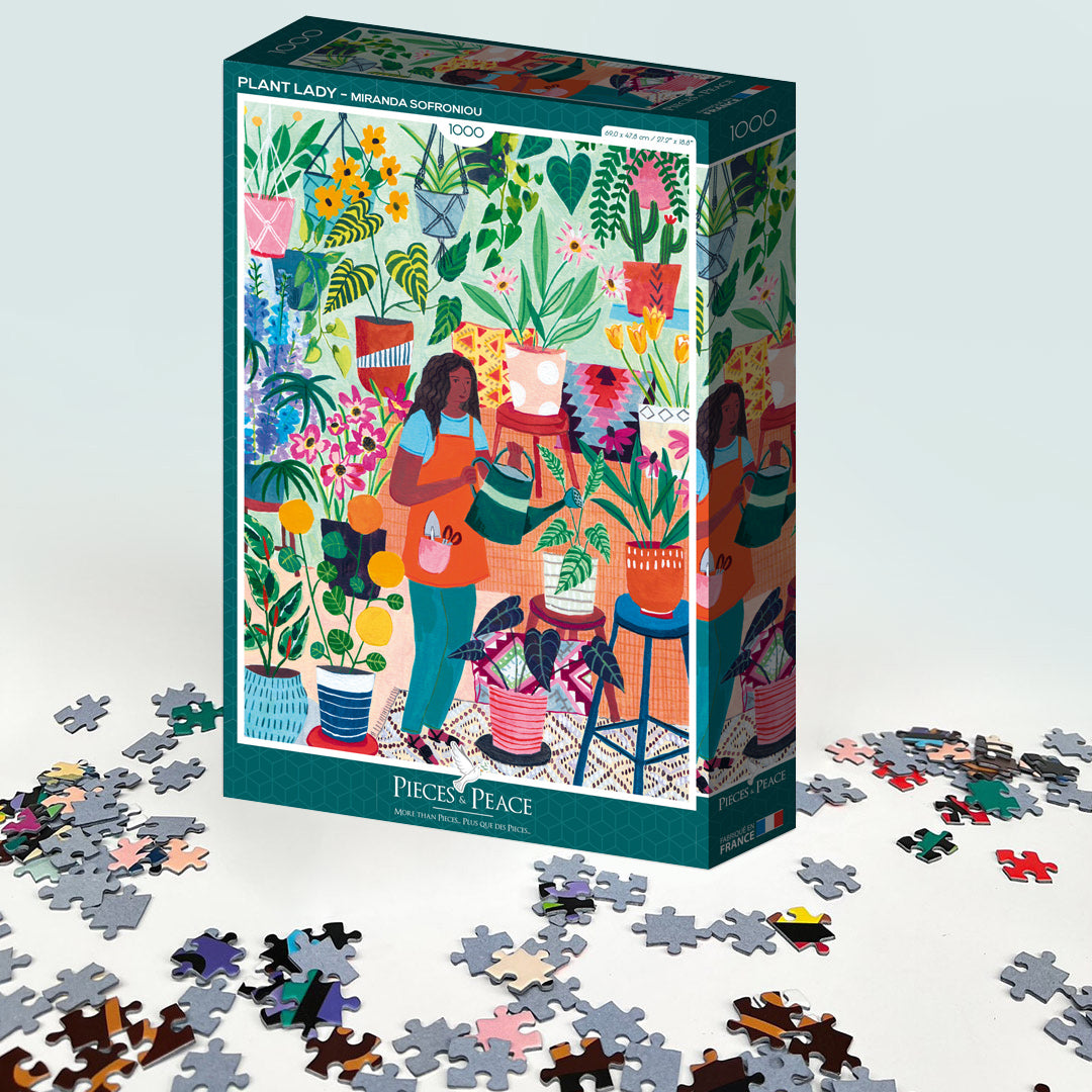 Puzzle La Femme aux Plantes