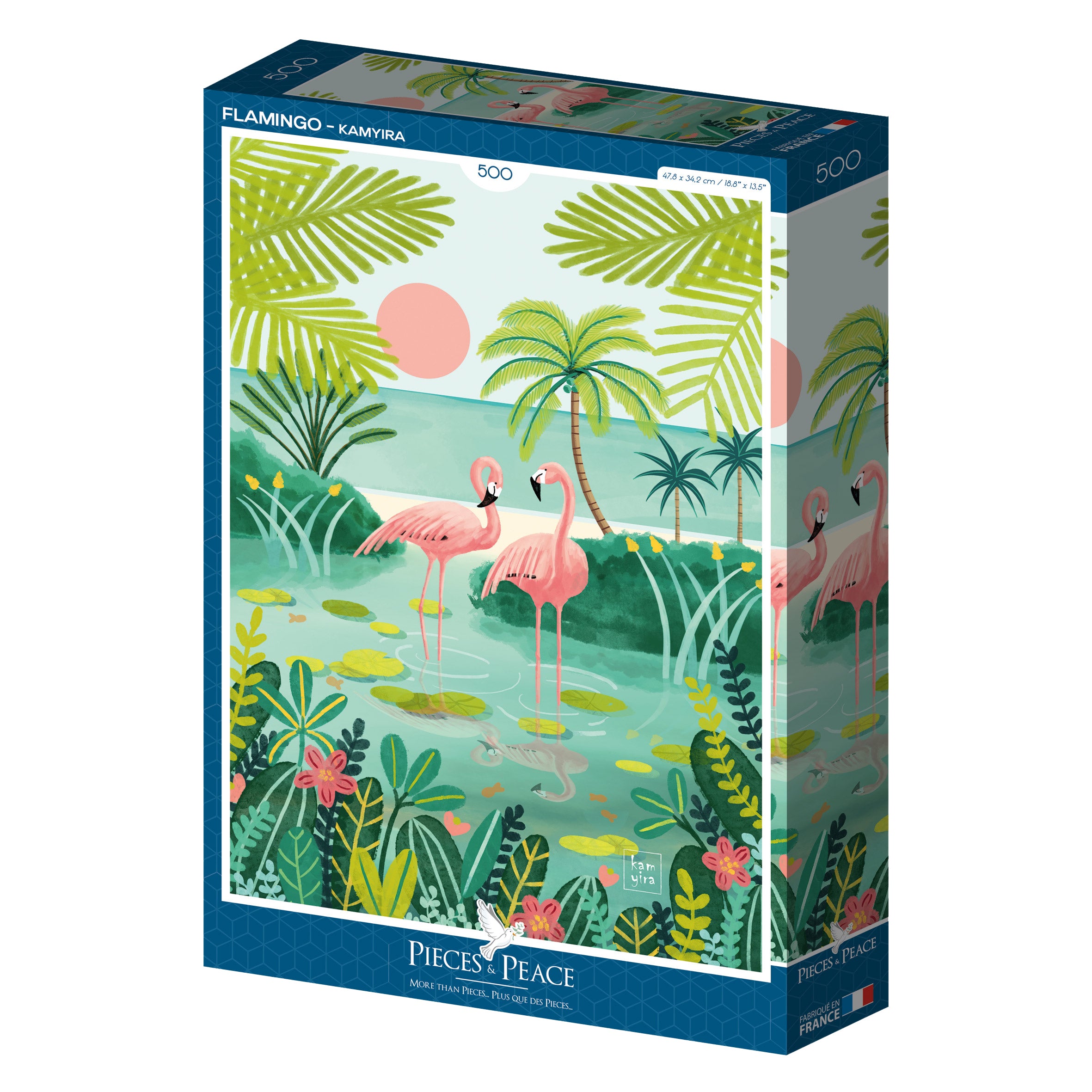 Puzzle Flamant