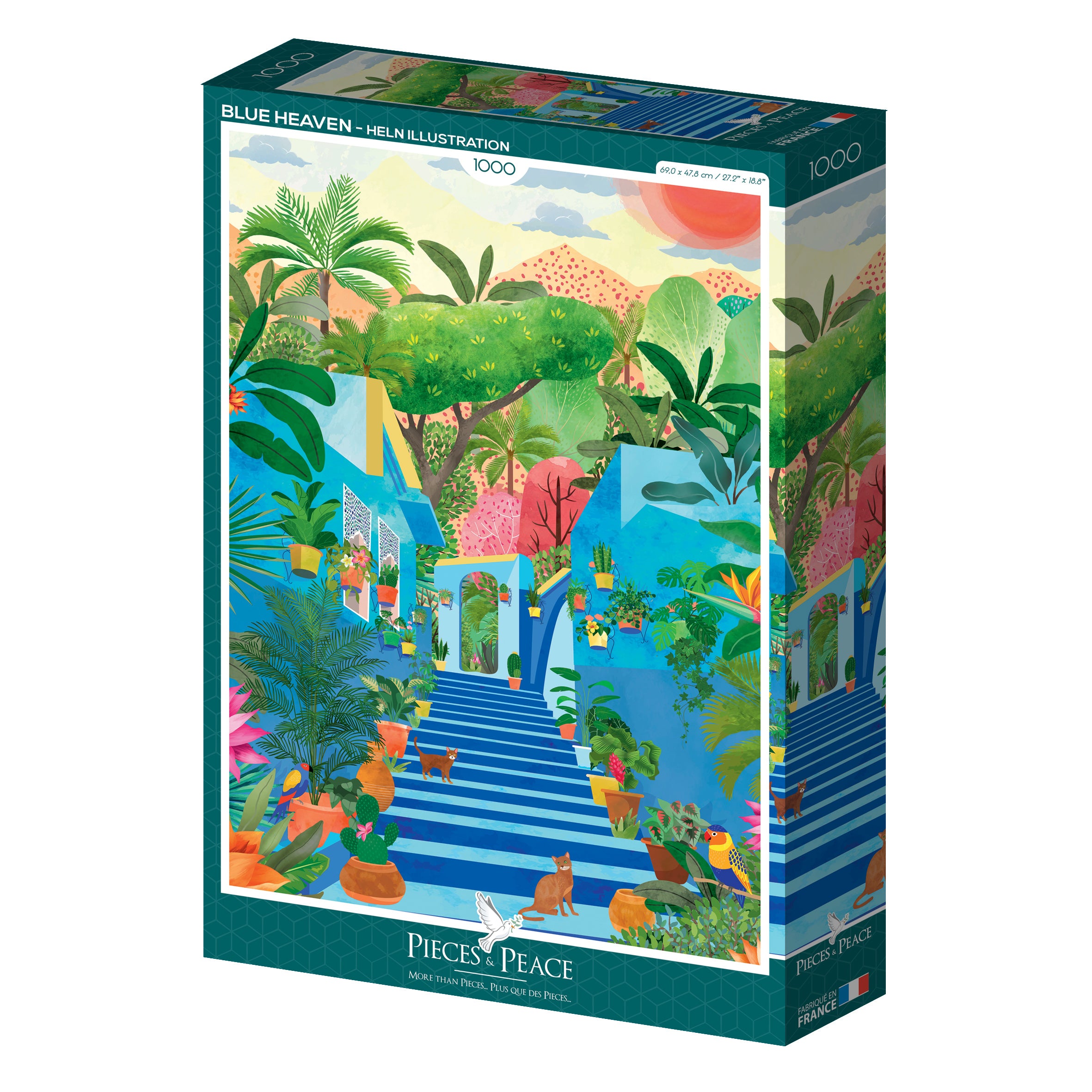 Puzzle Paradis Bleu