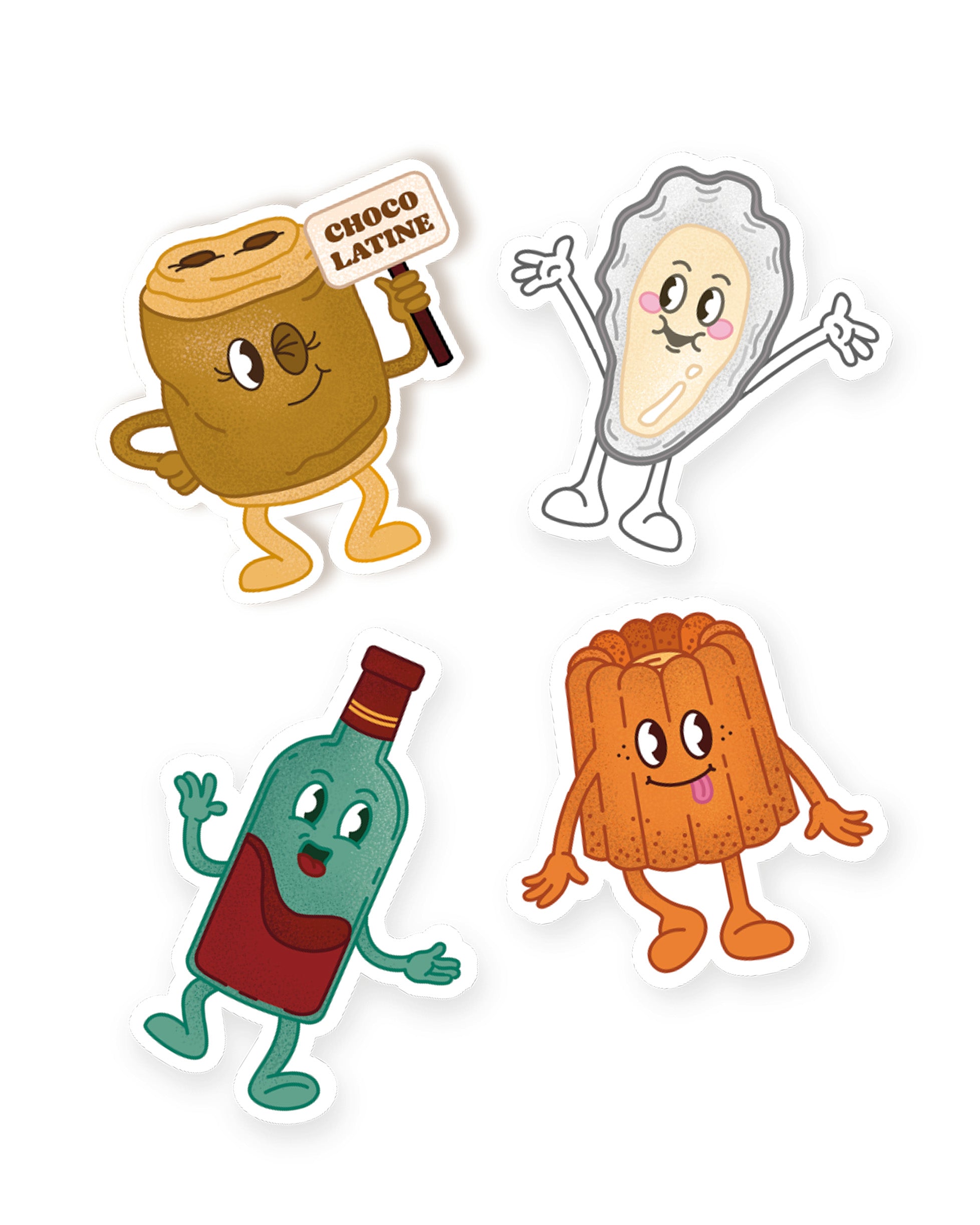 Bordeaux Sticker Pack - Lot de stickers