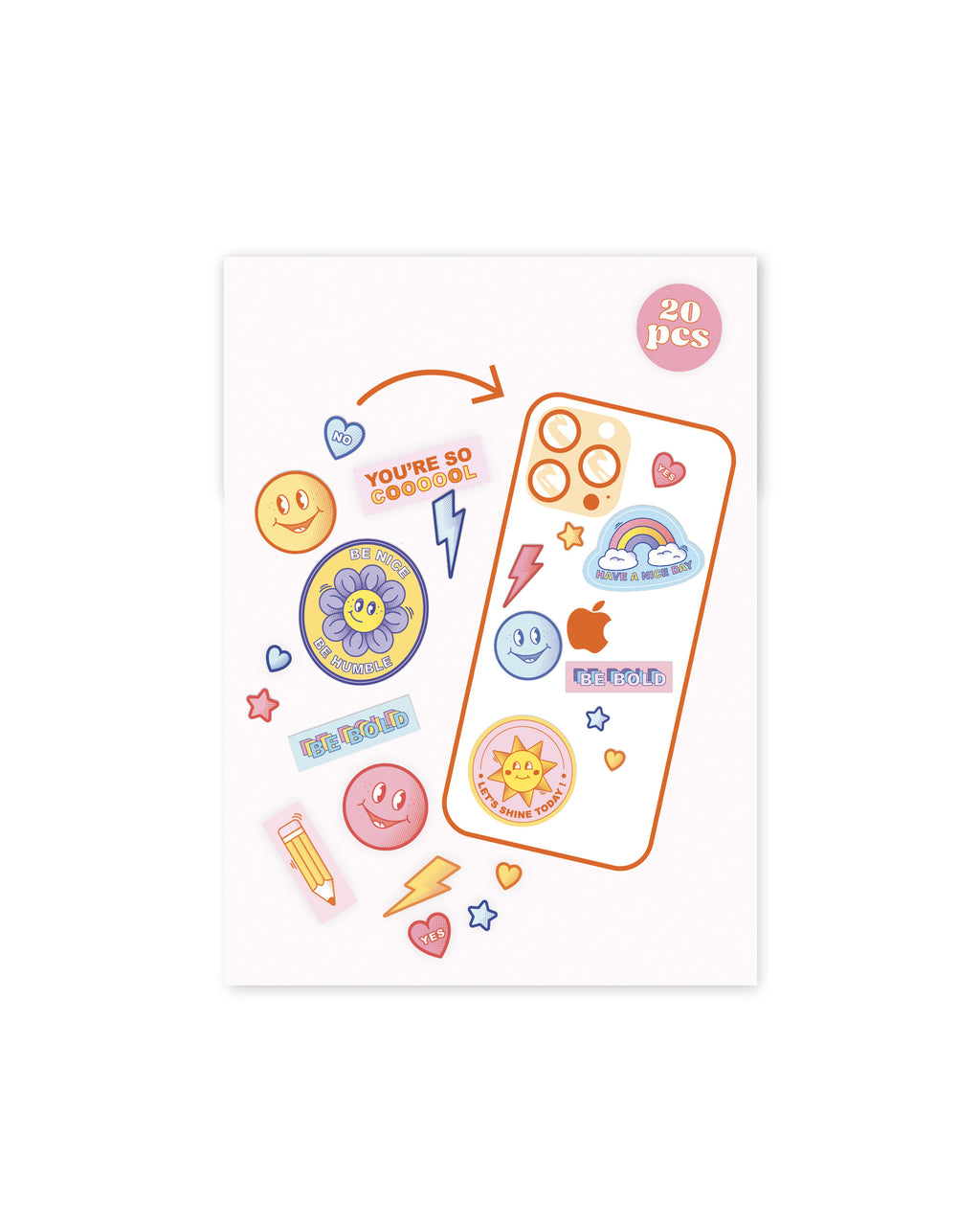 Cutie Pack - Lot de stickers