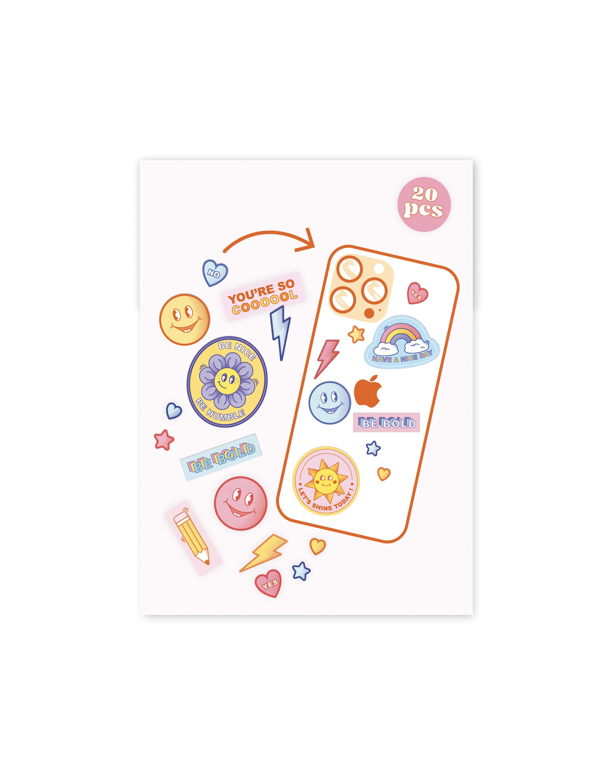 Cutie Pack - Lot de stickers