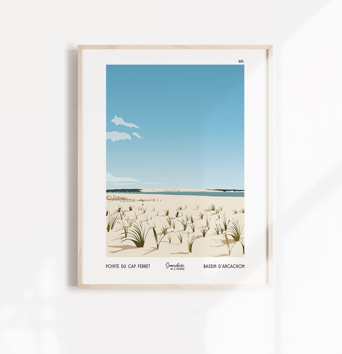 Affiche Pointe du Cap Ferret - 021