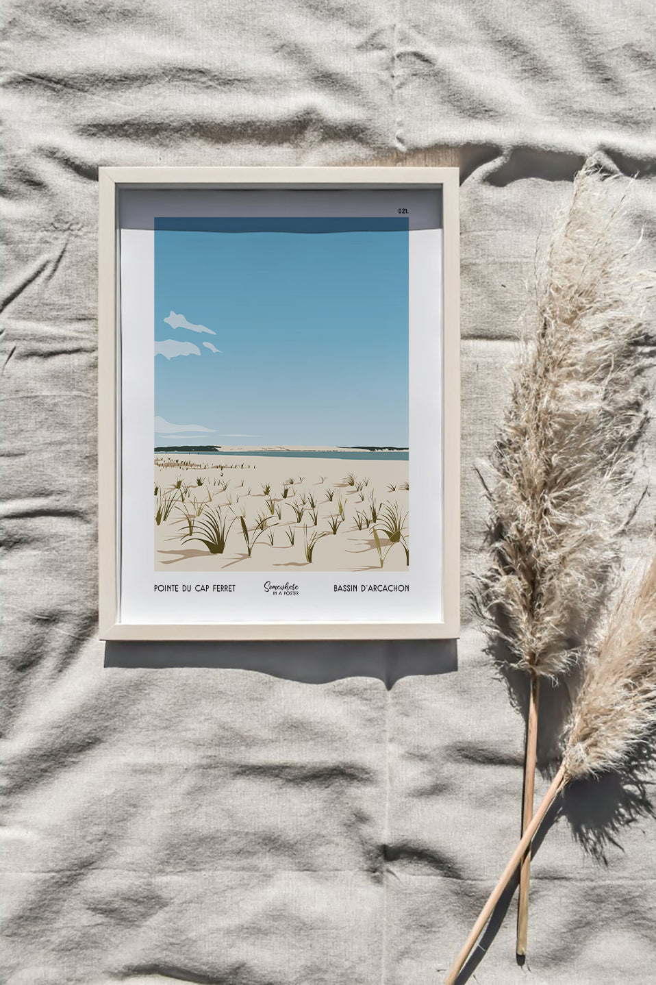 Affiche Pointe du Cap Ferret - 021