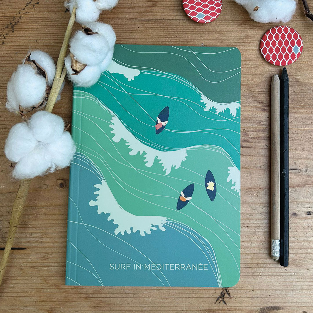 Carnet De notes "Surf in Med"