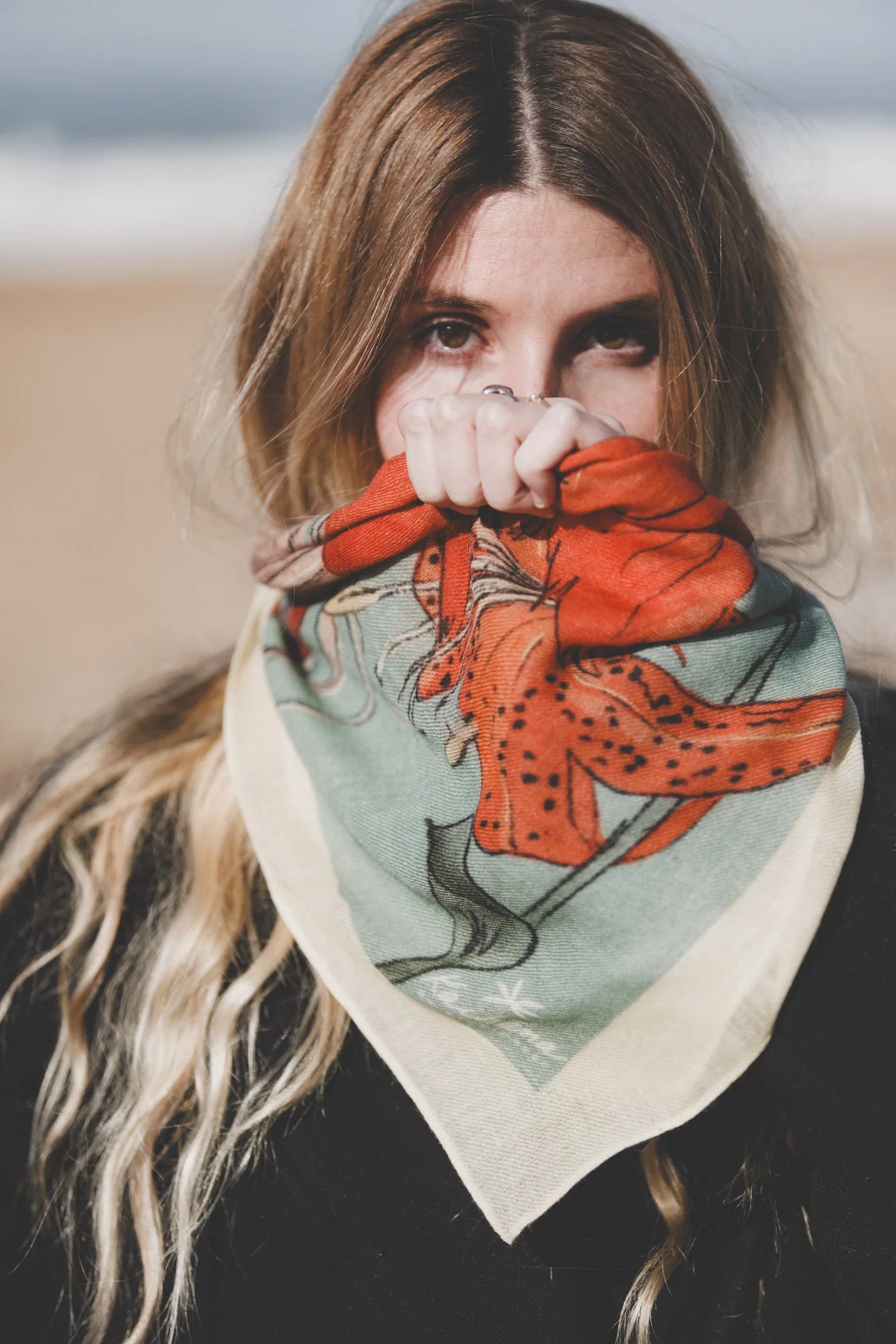 Foulard Flamme d’ibis