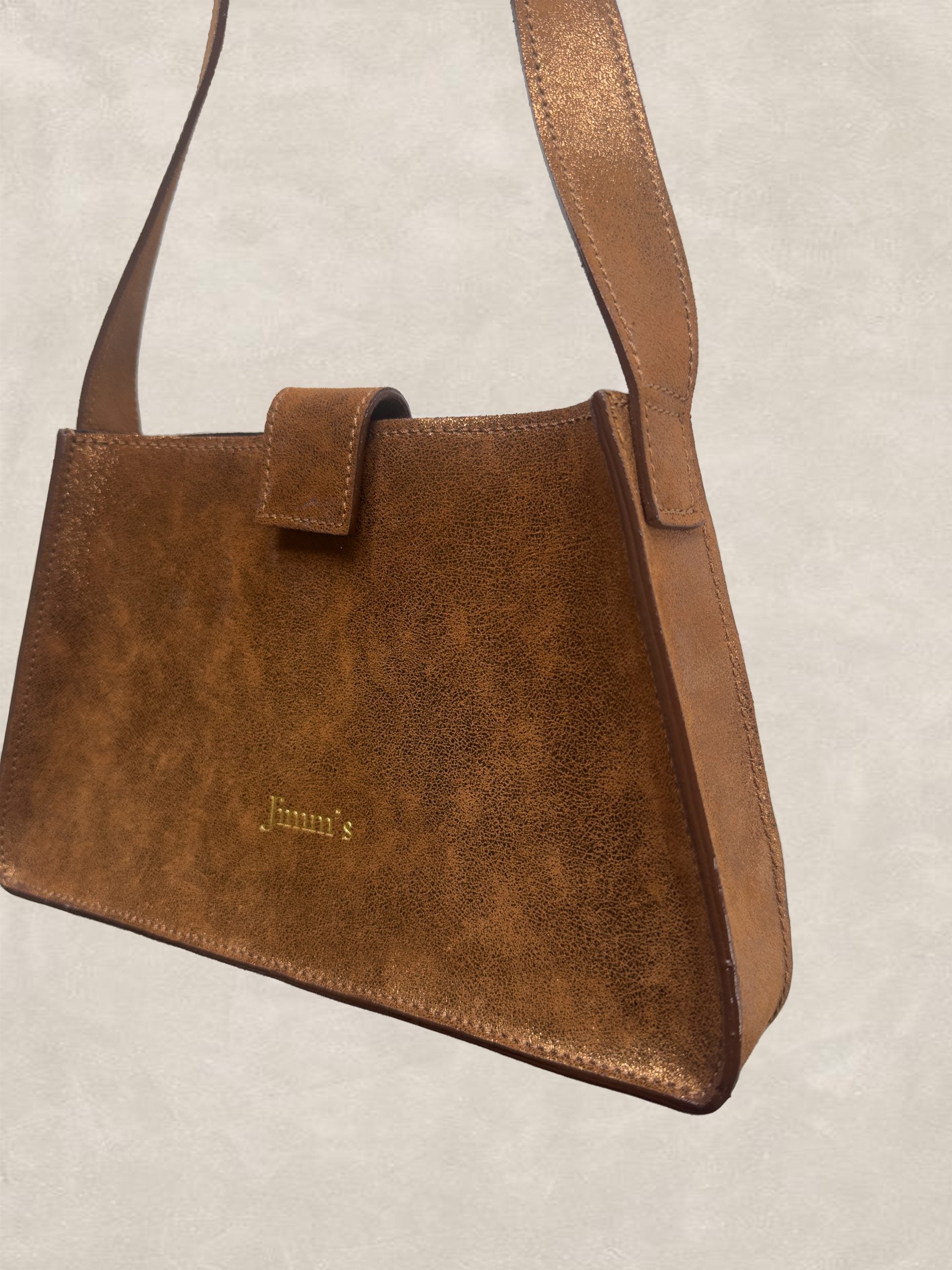 Sac Saskia Marron Paillettes