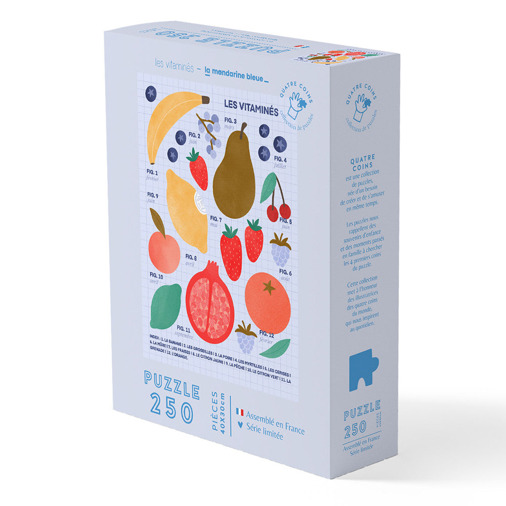 250-PIECE PUZZLE 40 X 30 CM - VITAMINS