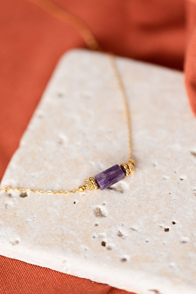 Layla Choker – Amethyst